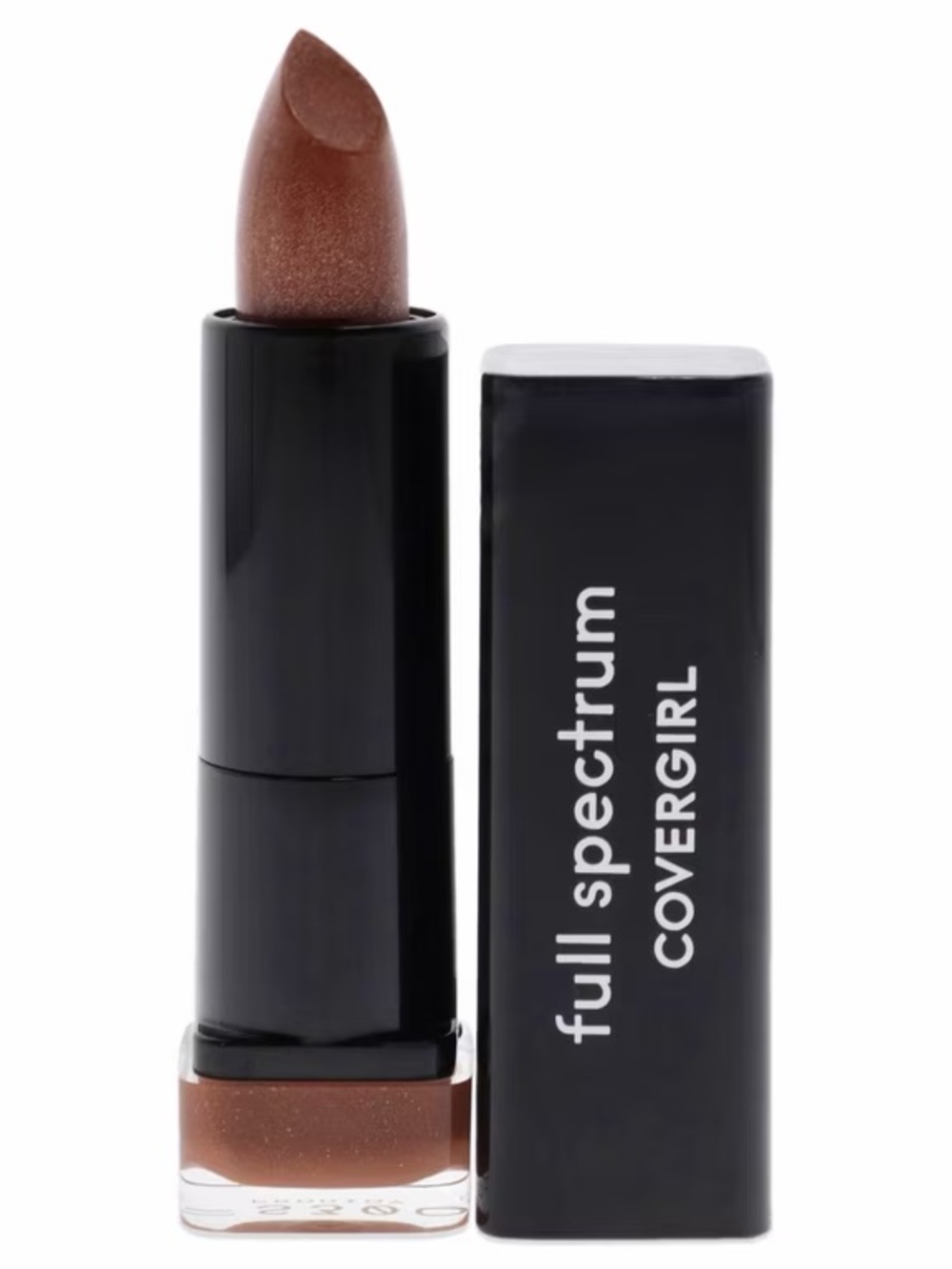 COVERGIRL Full Spectrum Lipstick - Warm Brown Shade Prodigy with Subtle Shimmer